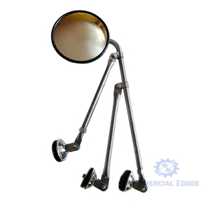 ESPEJO CROMADO C/SOPORTE DERECHO