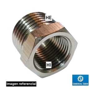 NIPLE ADAPTADOR BUSHING HI 18X22 HE